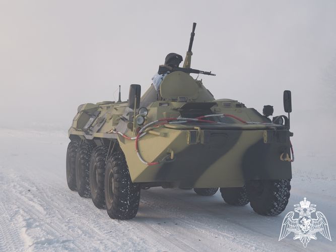 Сотрудники ОМОН отмечают профессиональный праздник