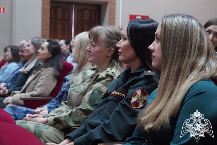 В Управлении Росгвардии по Чувашской Республике – Чувашии состоялся праздничный концерт, посвященный Международному женскому дню