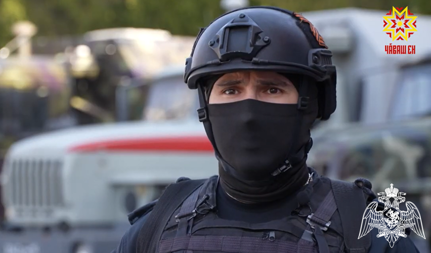 В Чувашии взрывотехники ОМОН «Сувар» рассказали журналистам об особенностях своей работы (видео)