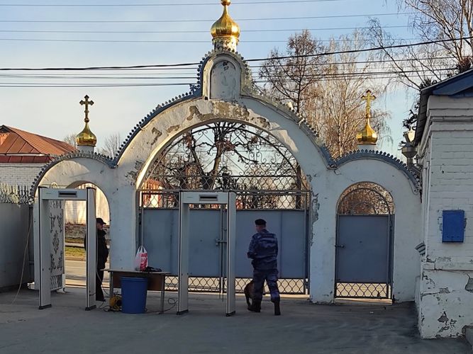 В Чувашии сотрудники Росгвардии приняли участие в охране общественного порядка в Вербное воскресенье