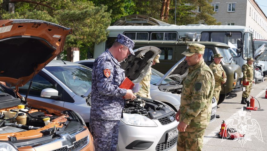 В Управлении Росгвардии по Чувашской Республике – Чувашии завершился перевод вооружения, военной и специальной техники на летний период эксплуатации