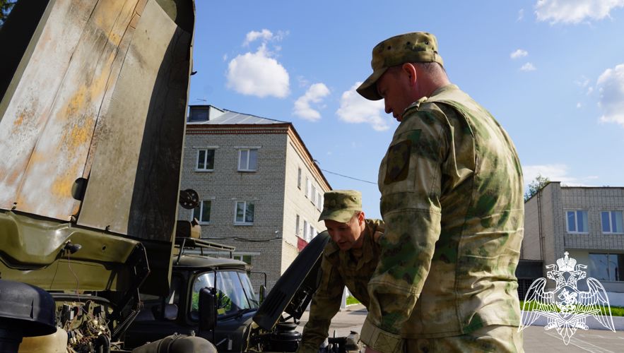 В Управлении Росгвардии по Чувашской Республике – Чувашии завершился перевод вооружения, военной и специальной техники на летний период эксплуатации