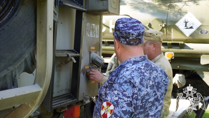 В Управлении Росгвардии по Чувашской Республике – Чувашии завершился перевод вооружения, военной и специальной техники на летний период эксплуатации