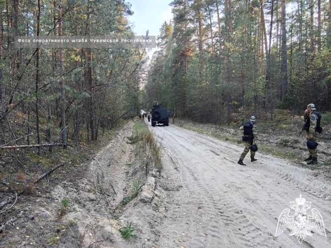 В Чувашии проведено тактико-специальное занятие с участием Росгвардии
