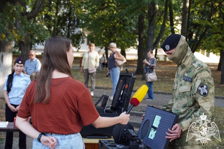 В Чувашии росгвардейцы приняли участие в мероприятии, посвященном Дню солидарности в борьбе с терроризмом