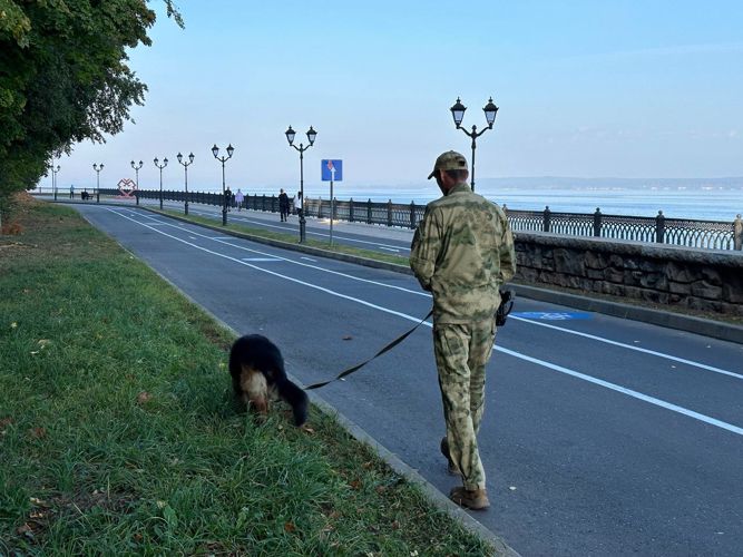 Сотрудники Росгвардии приняли участие во Всероссийском дне бега «Кросс Нации»