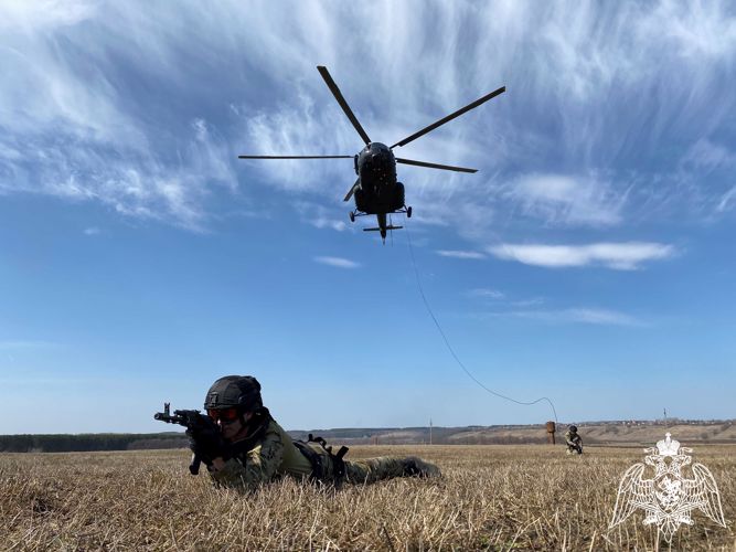 31 год со дня основания СОБР Росгвардии 