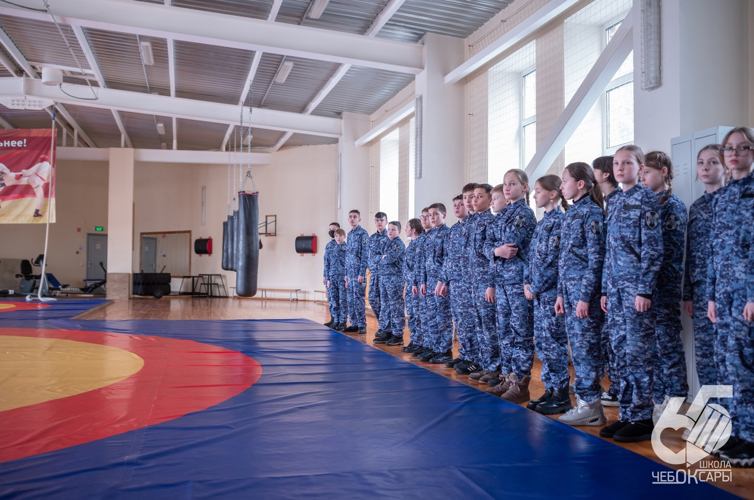 ОМОН «Сувар» открыл свои двери для подшефных кадет