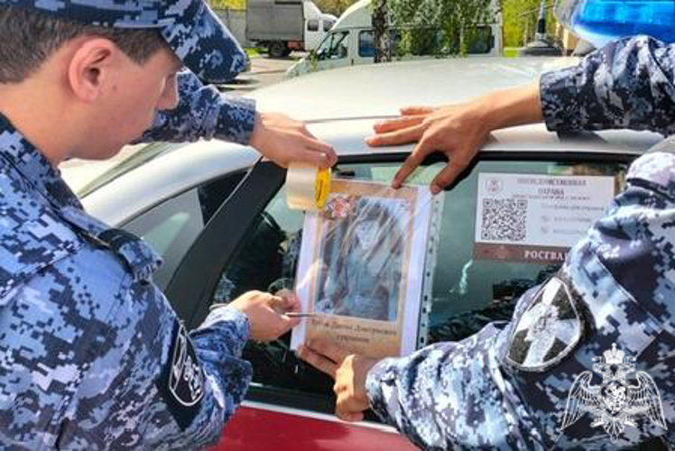 Росгвардейцы Чувашии поддержали акцию «Бессмертный автополк»