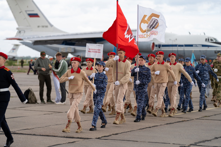 Учащиеся подшефного класса Управления Росгвардии по Чувашской Республике – Чувашии успешно выступили на окружном этапе конкурса «Зарница 2.0» 