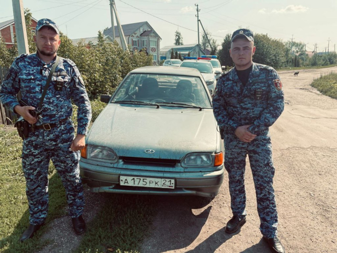 Росгвардейцы пресекли угон автомобиля в Батыревском муниципальном округе Чувашской  Республики