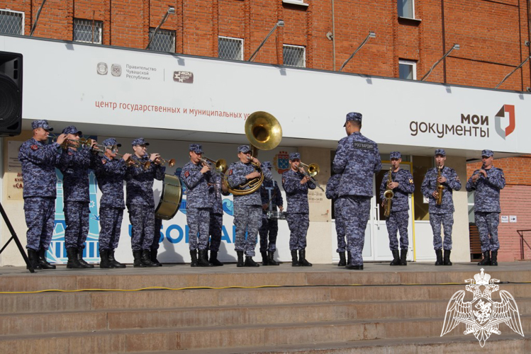 19 февраля профессиональный праздник отмечает военный оркестр Управления Росгвардии по Чувашской Республике – Чувашии 