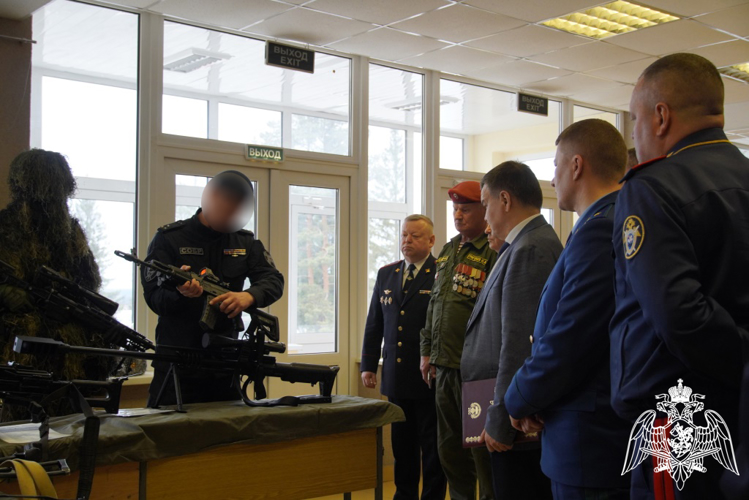 Торжественное мероприятие, посвященное Дню войск национальной Российской Федерации, состоялось в Управлении Росгвардии Чувашии