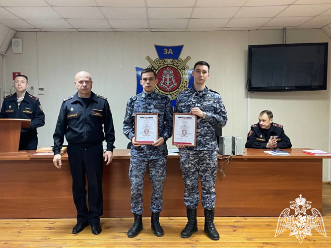 В Управлении вневедомственной охраны Чувашии наградили призеров и победителей конкурса профессионального мастерства 