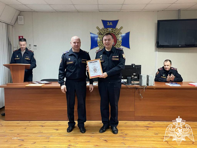 В Управлении вневедомственной охраны Чувашии наградили призеров и победителей конкурса профессионального мастерства 