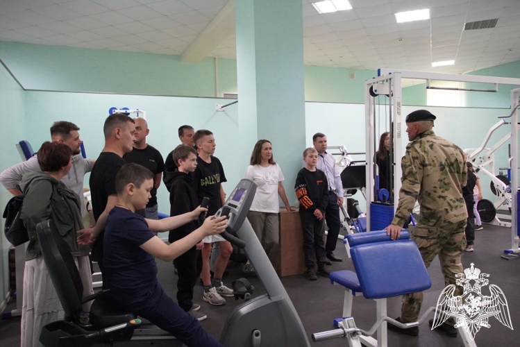 Базу ОМОН «Сувар» посетил военно-патриотический клуб Республиканского бюро судебно-медицинской экспертизы