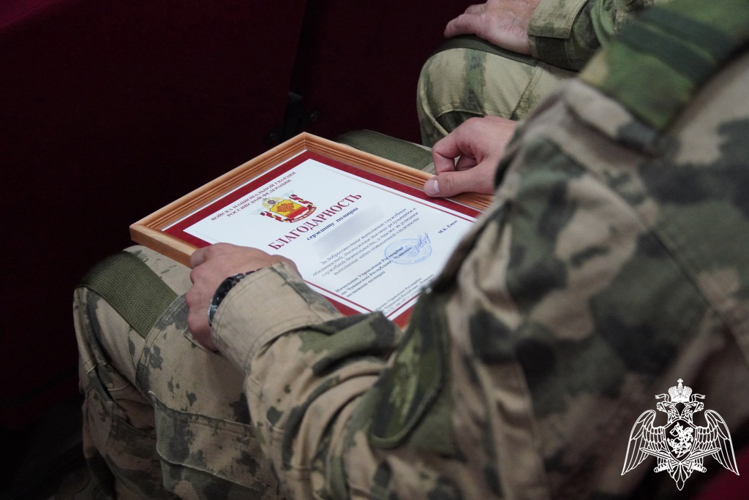 Начальник Управления Росгвардии по Чувашской Республике – Чувашии встретился с личным составом ОМОН «Сувар»