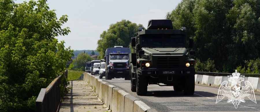 В Управлении Росгвардии по Чувашии прошла комплексная тренировка по нейтрализации условной террористической группы (фото)