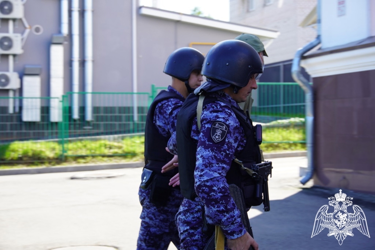 В Чебоксарах сотрудники Росгвардии приняли участие во всероссийских учениях