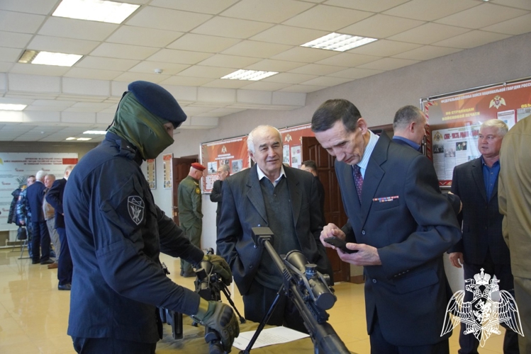 В Управлении Росгвардии Чувашии прошло торжественное мероприятие в честь Дня ветеранов войск правопорядка