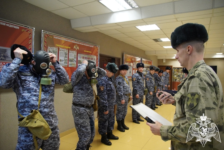 В Управлении Росгвардии по Чувашской Республике прошла итоговая контрольная проверка за 2025 год