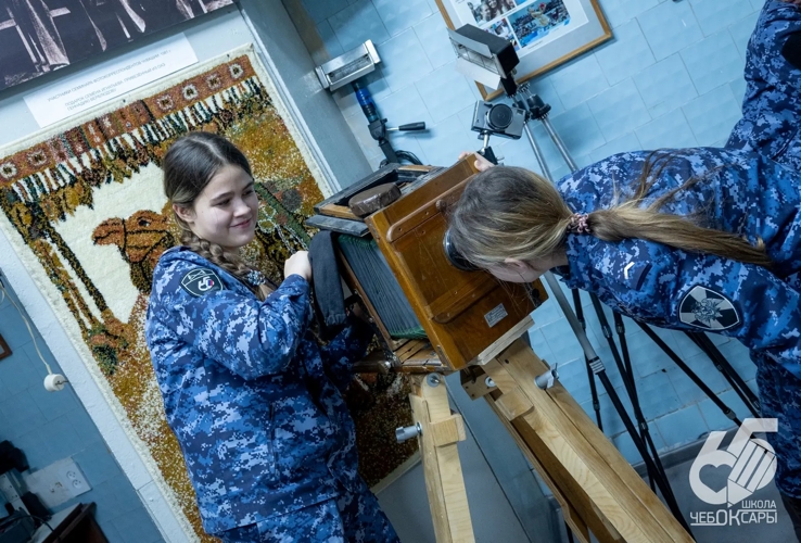 Подшефный класс Управления Росгвардии по Чувашии посетил издательско-полиграфический комплекс «Чувашия»