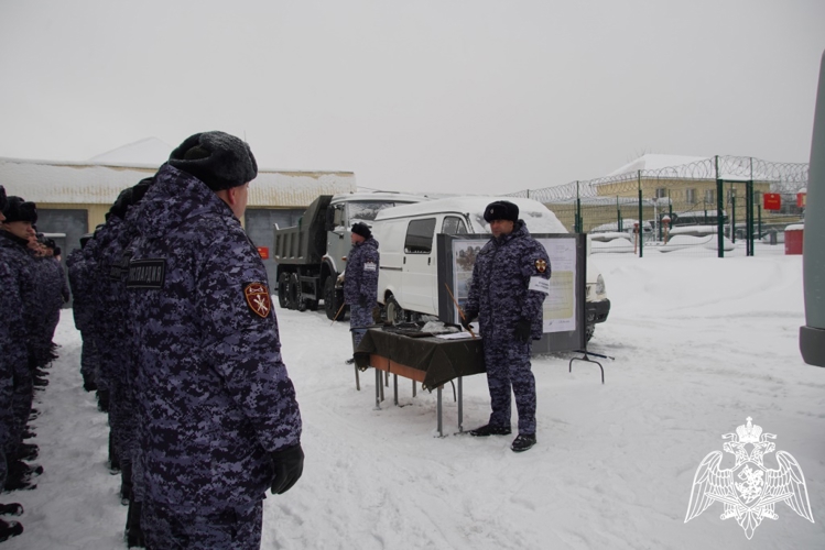 В Чувашии росгвардейцы приступили к зимнему периоду подготовки личного состава