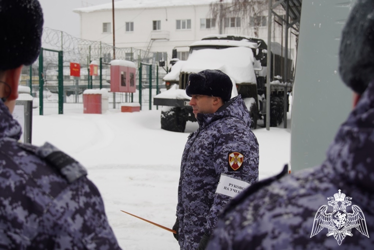 В Чувашии росгвардейцы приступили к зимнему периоду подготовки личного состава