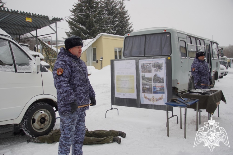 В Чувашии росгвардейцы приступили к зимнему периоду подготовки личного состава