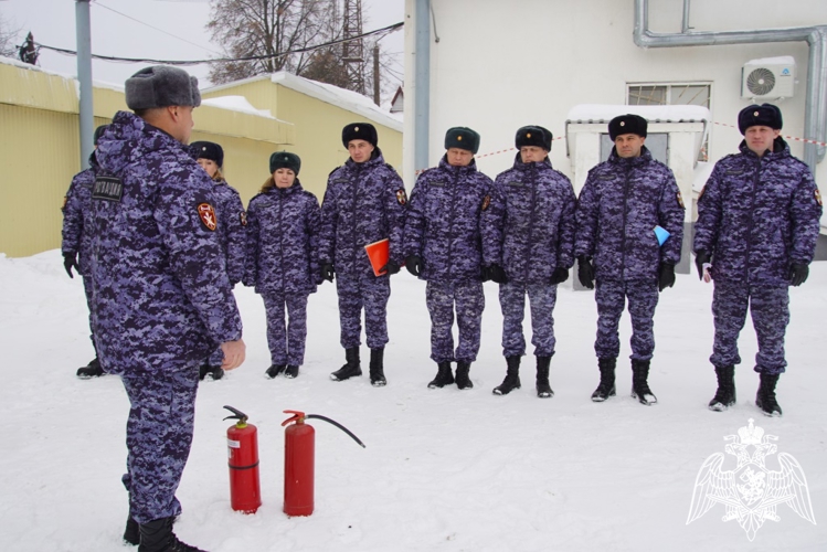 В Чувашии росгвардейцы приступили к зимнему периоду подготовки личного состава
