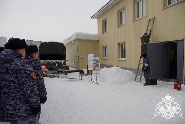 В Чувашии росгвардейцы приступили к зимнему периоду подготовки личного состава