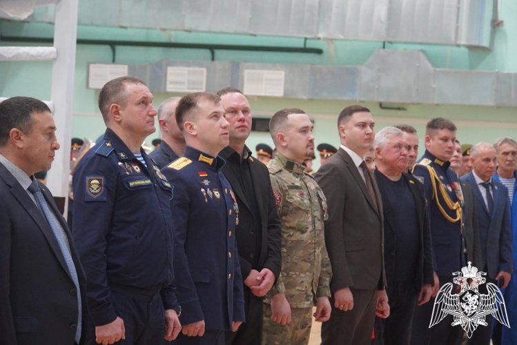 Военный оркестр «Волжские берега» выступил на открытии Чемпионата Чувашии по боксу