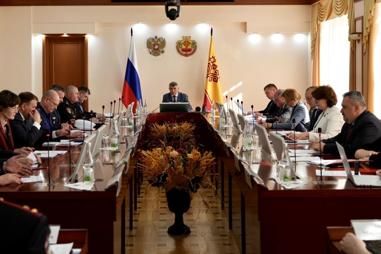Руководитель Управления Росгвардии по Чувашской Республике принял участие в заседании антинаркотической комиссии