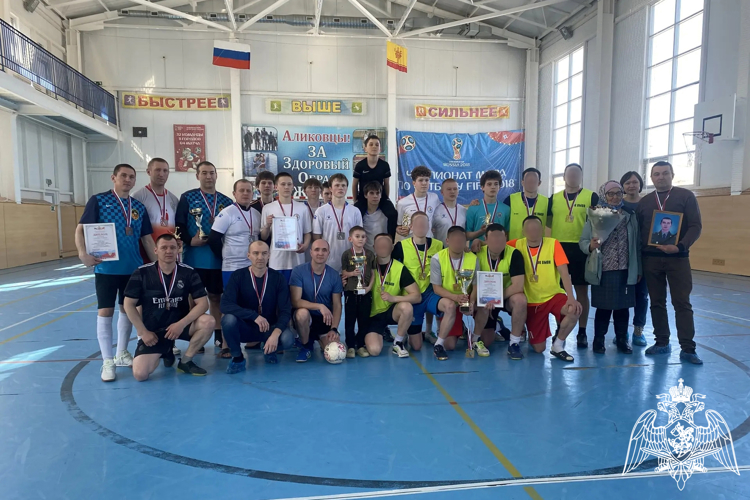 В селе Аликово прошёл турнир по мини‑футболу памяти бойца ОМОН Бориса Казакова