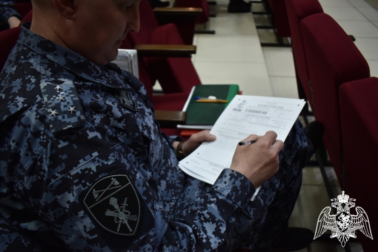 Росгвардейцы Чувашии присоединились к всероссийской акции «Диктант Победы» 