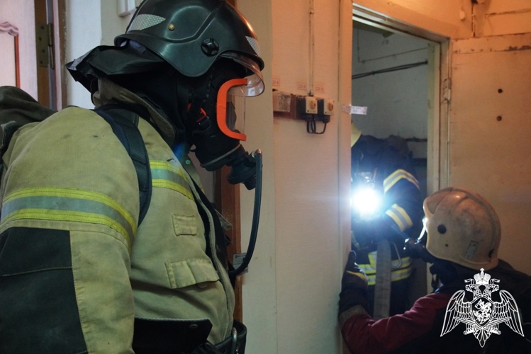 В чебоксарском отделе вневедомственной охраны Росгвардии состоялись пожарно-тактические учения 