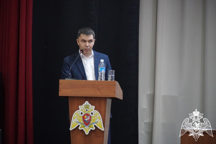 В Управлении Росгвардии по Чувашской Республике – Чувашии прошла лекция Всероссийского общества «Знание»