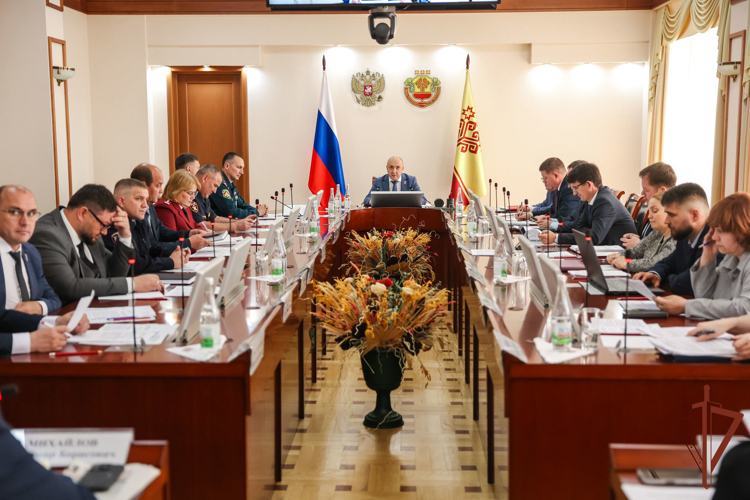 Заместитель начальника Управления Росгвардии по Чувашской Республике – Чувашии принял участие в заседании Комиссии по ЧС и пожарной безопасности