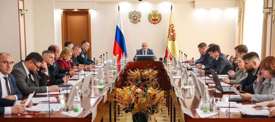 Заместитель начальника Управления Росгвардии по Чувашской Республике – Чувашии принял участие в заседании Комиссии по ЧС и пожарной безопасности