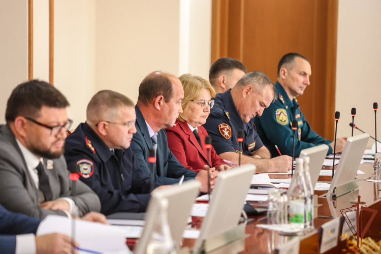Заместитель начальника Управления Росгвардии по Чувашской Республике – Чувашии принял участие в заседании Комиссии по ЧС и пожарной безопасности