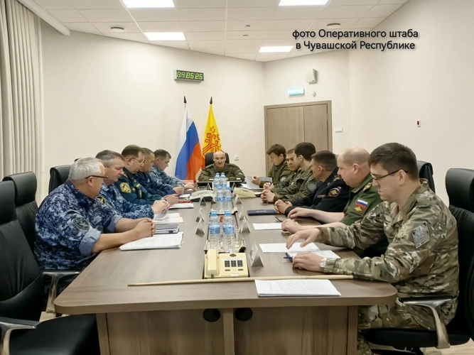 В Чувашии росгвардейцы приняли участие в тактико-специальном учении