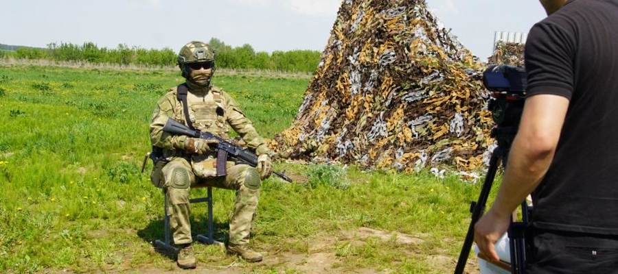Взрывотехник ОМОН «Сувар» стал героем очередного выпуска программы «Время СВОих» на Национальном телевидении Чувашии