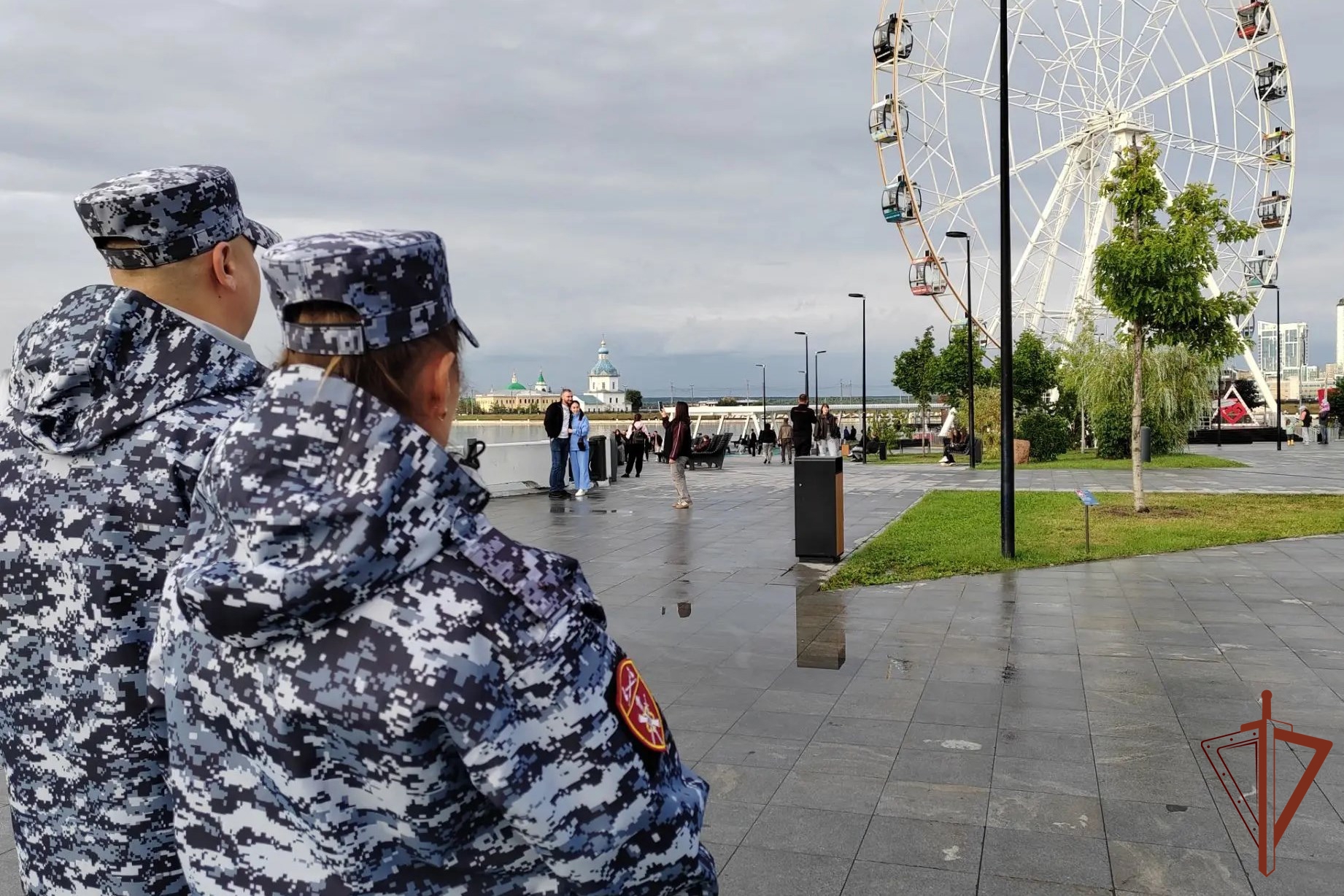 Сотрудники Управления Росгвардии по Чувашской Республике обеспечили безопасность чебоксарцев в период празднования Дня города
