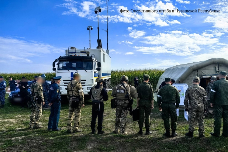 В Чувашии росгвардейцы приняли участие в плановом тактико-специальном учении под руководством Оперативного штаба
