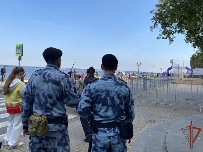 Росгвардейцы обеспечили безопасность участников и зрителей «Кросса нации» в Чувашии
