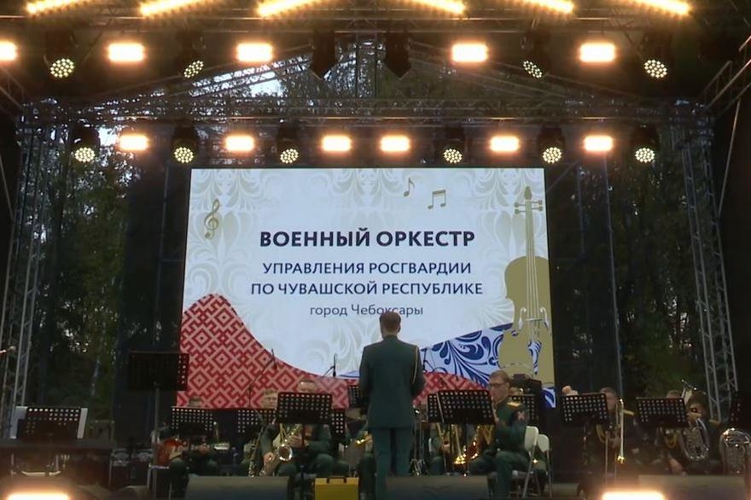 Военный оркестр Росгвардии из Чебоксар впервые выступил на джазовом фестивале в Нижнем Новгороде