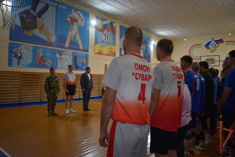 В ОМОН «Сувар» состоялся ежегодный турнир по волейболу, посвященный памяти заместителя командира отряда