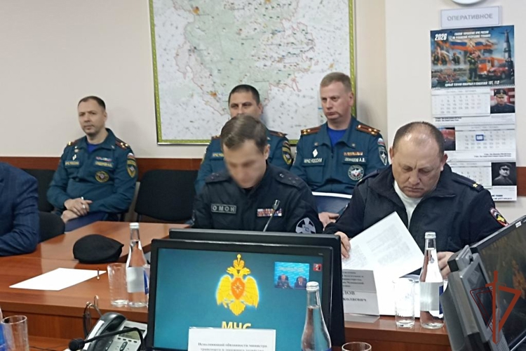 Личный состав Управления Росгвардии по Чувашской Республике принял участие в штабной тренировке по гражданской обороне
