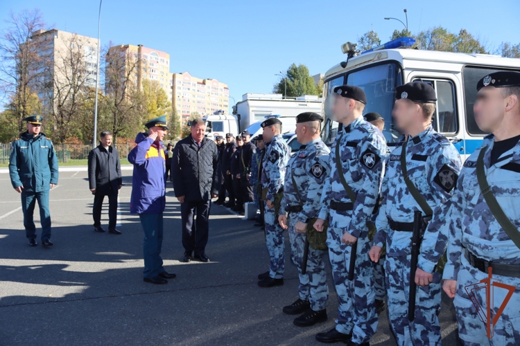 Личный состав Управления Росгвардии по Чувашской Республике принял участие в штабной тренировке по гражданской обороне